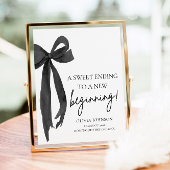 Afstuderen een zoet einde aan een nieuw begin poster