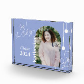 Afstuderen Eenvoudig gebladerte foto lavendel (Rechts)