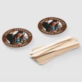 Afstuderen eenvoudige foto modern Afstuderen parti Handwaaier (Niet-gemonteerd)