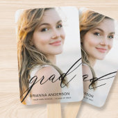 Afstuderen eenvoudige moderne script minimalistisc handwaaier