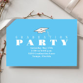 Afstuderen Eenvoudige Moderne Stijlvolle Klasse va Kaart