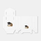 Afstuderen egel bedankdoosjes (Uitgevouwen)