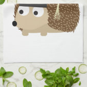 Afstuderen egel theedoek (Gevouwen)