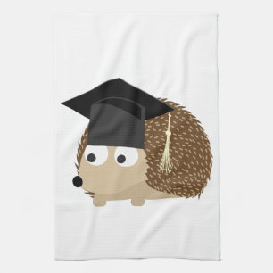 Afstuderen egel theedoek