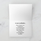 Afstuderen Eiffel Tower Shoe Kaart (Binnen)