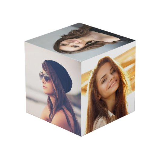 Afstuderen Elegant script 4 Photo Keepomwille Kubus (Achter hoekig)