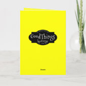 Afstuderen-Elektricien-Je bent een Bright Bulb! Kaart (Achterkant)