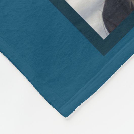 Afstuderen Elk jaar meerdere foto's blauw Fleece Deken (Hoek)