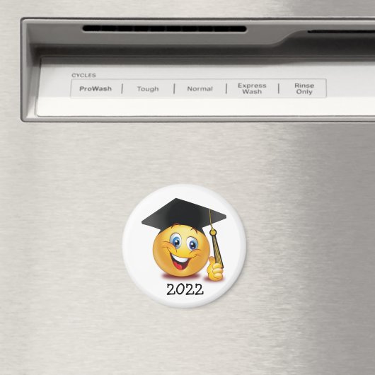 Afstuderen Emoji Magnet (Insitu (Vaatwasser))