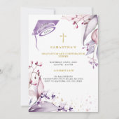 Afstuderen en Bevestigingsdiner Kaart (Voorkant)