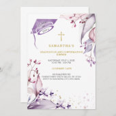 Afstuderen en Bevestigingsdiner Kaart (Voorkant / Achterkant)