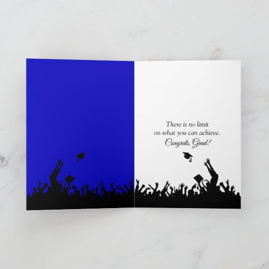 Afstuderen en Pet in Confetti Kaart (Binnen)