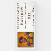 Afstuderen Engineering Persoonlijke foto Spandoek (Verticaal)