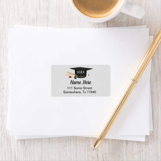 Afstuderen Envelope Return Address Labels 2022 (Insitu)