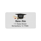 Afstuderen Envelope Return Address Labels 2022 (Voorkant)