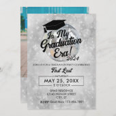 Afstuderen Era Graduation Party Kaart (Voorkant / Achterkant)