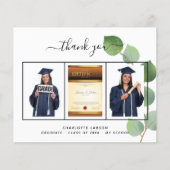 Afstuderen eucalyptus fotobudget dank je creditcar (Voorkant)