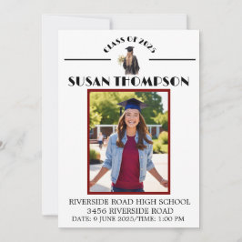 Afstuderen (Evergreen/Vrouw) Kaart