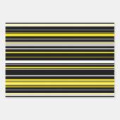 Afstuderen Fairview High Yellow Jackets Klasse van Inpakpapier Vel (Voorkant 3)