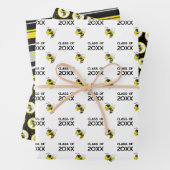 Afstuderen Fairview High Yellow Jackets Klasse van Inpakpapier Vel (In situ)