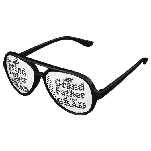 Afstuderen Familie - Grootvader van het Afstudeerd Aviator Zonnebril (Gekanteld)