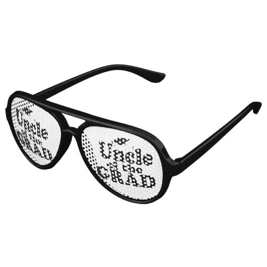 Afstuderen Familie - Uncle of the Afstudeerder Aviator Zonnebril (Gekanteld)