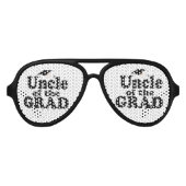 Afstuderen Familie - Uncle of the Afstudeerder Aviator Zonnebril (Voorkant)