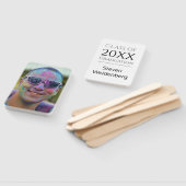 Afstuderen Fan Class of 2025 Naam Foto Handwaaier (Niet-gemonteerd)