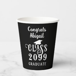 Afstuderen Fancy klasse Jaar Gepersonaliseerde Cus Papieren Bekers