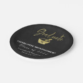 Afstuderen Farmaceutische School Papieren Bordje (Gekanteld)