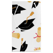 Afstuderen Favor Gift Bag Klein Cadeauzakje (Achterkant)