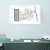 Afstuderen feestelijk gepersonaliseerd spandoek (Beurs)