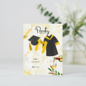 Afstuderen  Felicitaties  Academische muts  en tog Briefkaart (Staand voorkant)