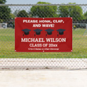 Afstuderen feliciteert Coronavirus Afstuderen Spandoek (Insitu)