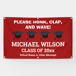 Afstuderen feliciteert Coronavirus Afstuderen Spandoek