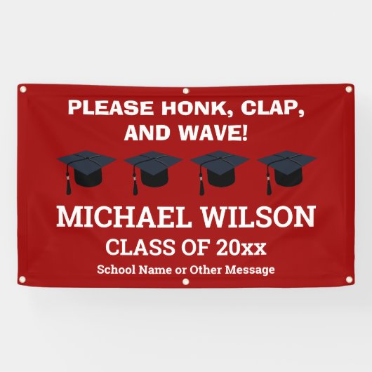 Afstuderen feliciteert Coronavirus Afstuderen Spandoek (Horizontaal)