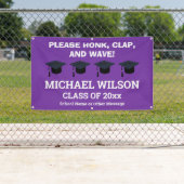 Afstuderen feliciteert Coronavirus Afstuderen Spandoek (Insitu)