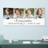 Afstuderen feliciteert Script 4 Foto's Spandoek (Beurs)