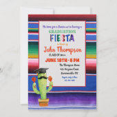 Afstuderen Fiesta met Pet uitnodiging (Voorkant)