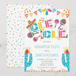 Afstuderen Fiesta Mexicaanse Partij Kaart