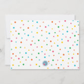 Afstuderen Fiesta Mexican Party Foto Kaart (Achterkant)