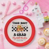 Afstuderen Fiesta Taco over een cijfer Papieren Bordje (Feest)