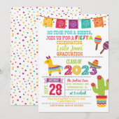 Afstuderen Fiesta - White (2023) Kaart (Voorkant / Achterkant)