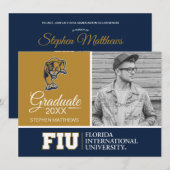 AFSTUDEREN FIU Panthers Kaart (Voorkant / Achterkant)