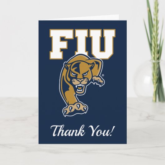 Afstuderen FIU Panthers Kaart (Voorkant)