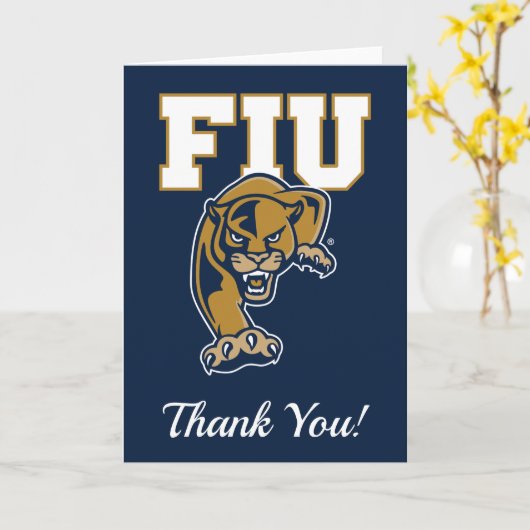 Afstuderen FIU Panthers Kaart (Gele Bloem)