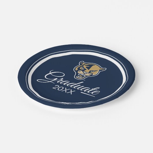 AFSTUDEREN FIU Panthers Papieren Bordje (Gekanteld)