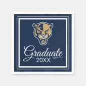 AFSTUDEREN FIU Panthers Servet (Voorkant)