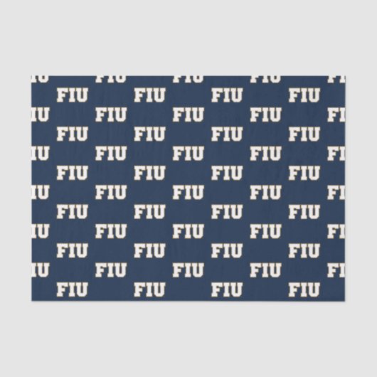 AFSTUDEREN FIU Panthers Tissuepapier (Voorkant)