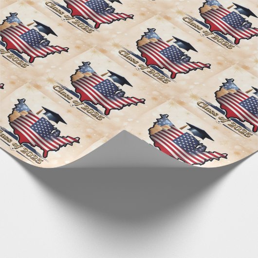 afstuderen Flag Design 2025 Cadeaupapier (Hoek)